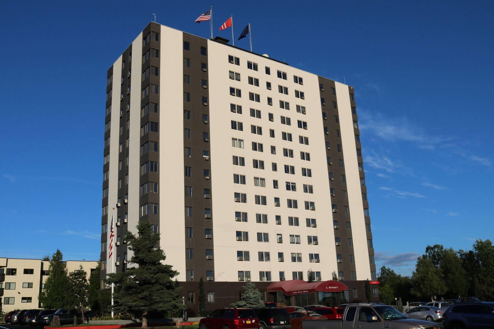 Inlet Tower Hotel & Suites Anchorage Exterior foto