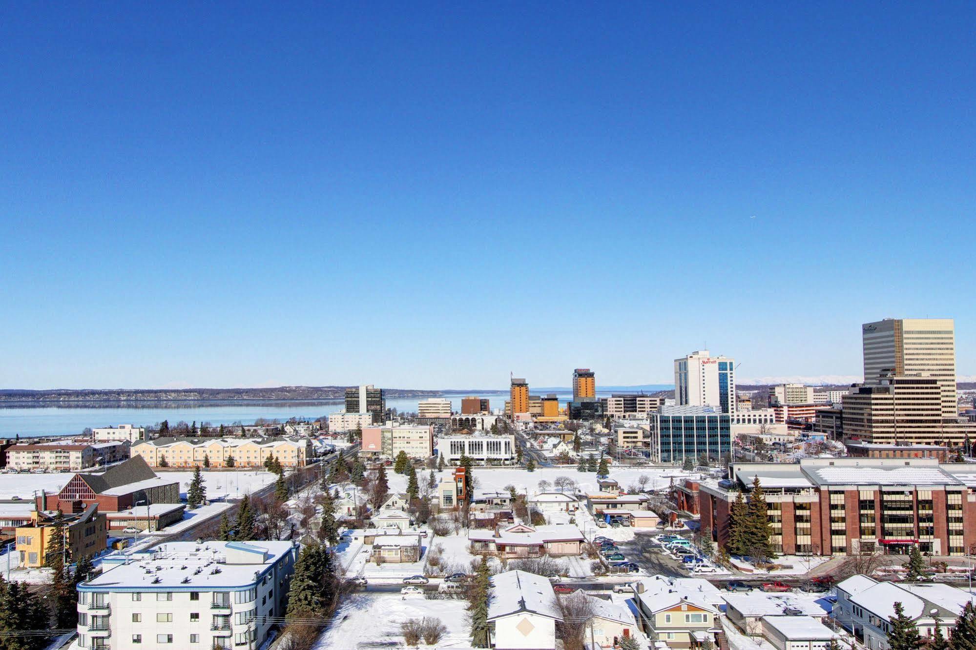 Inlet Tower Hotel & Suites Anchorage Exterior foto